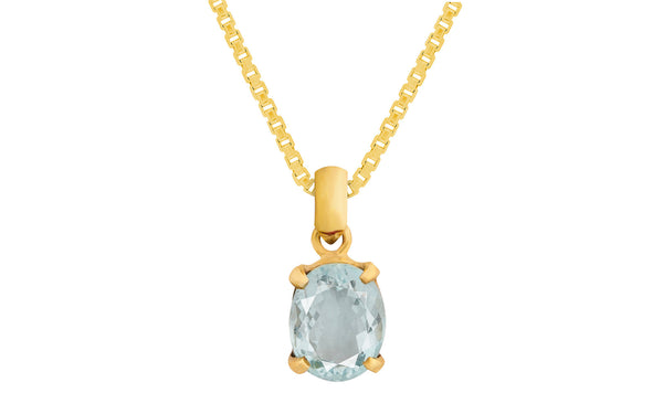Aquamarine Pendant - 4.67 Carats