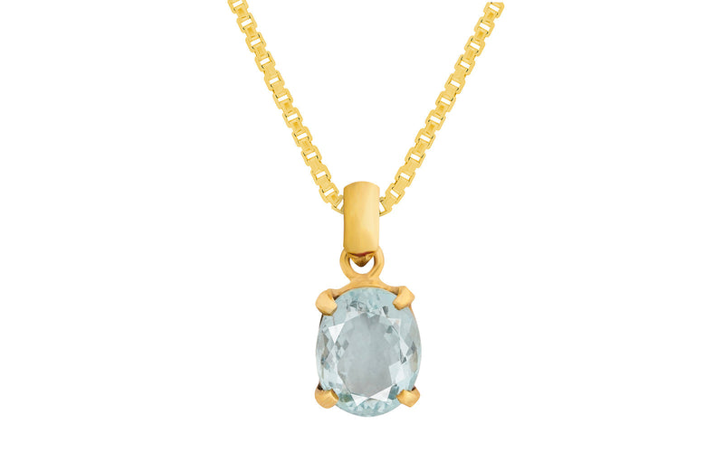 Aquamarine Pendant - 4.67 Carats
