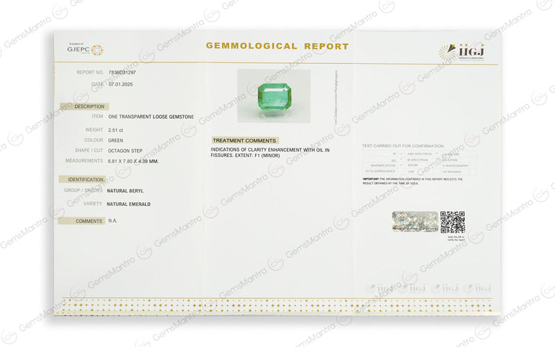Emerald - 2.51 Carats