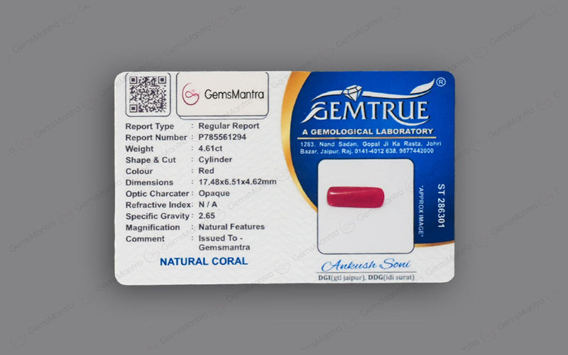 Red Coral - 4.61 Carats