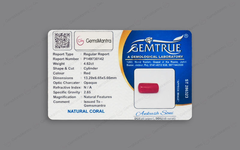 Red Coral - 4.62 Carats