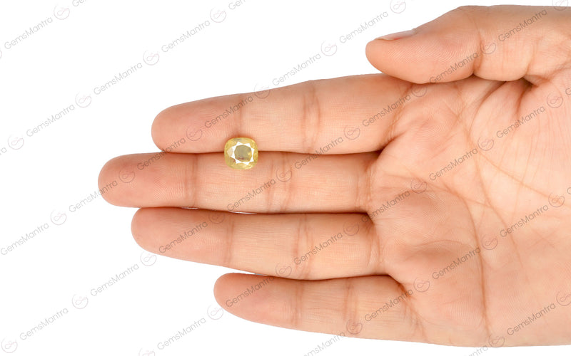 Yellow Sapphire - 4.54 Carats