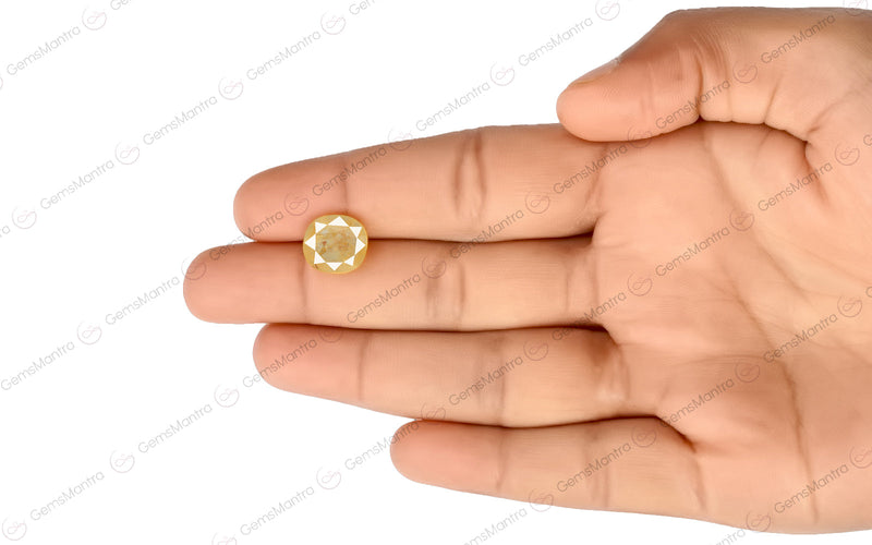 Yellow Sapphire - 6.53 Carats