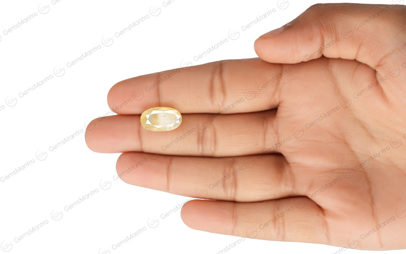 Yellow Sapphire - 7.42 Carats