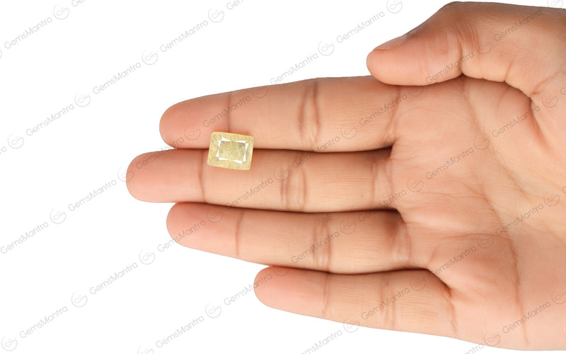 Yellow Sapphire - 7.19 Carats