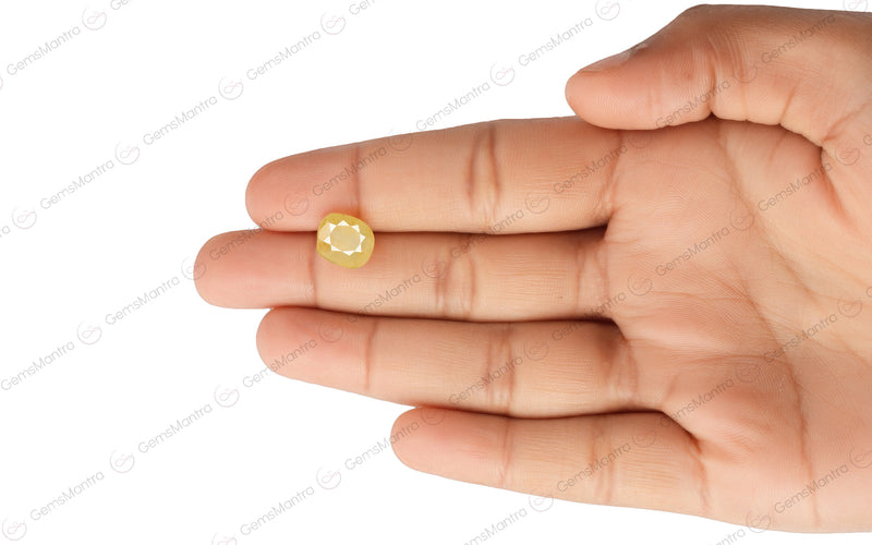 Yellow Sapphire - 6.63 Carats