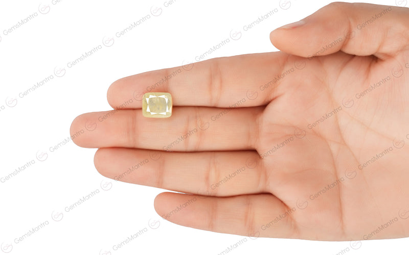 Yellow Sapphire - 7.28 Carats