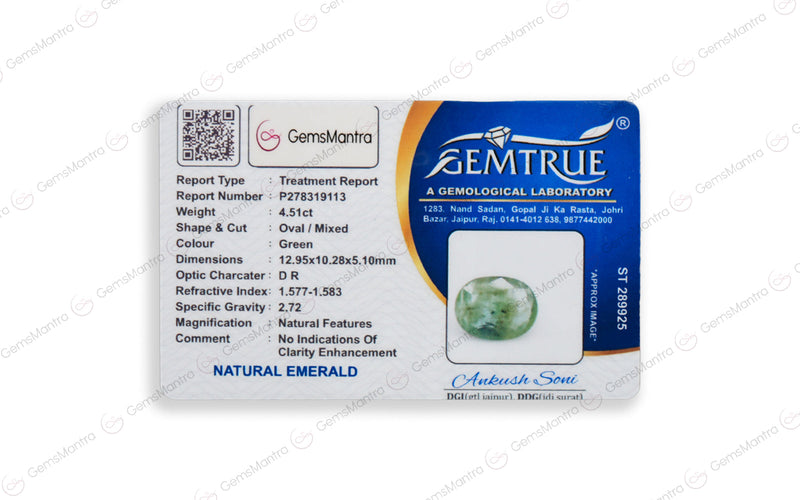 Emerald - 4.51 Carats
