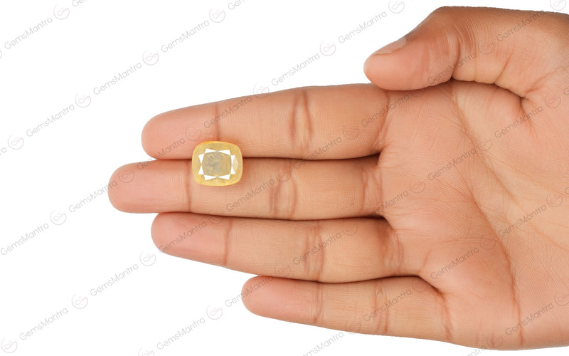Yellow Sapphire - 12.68 Carats