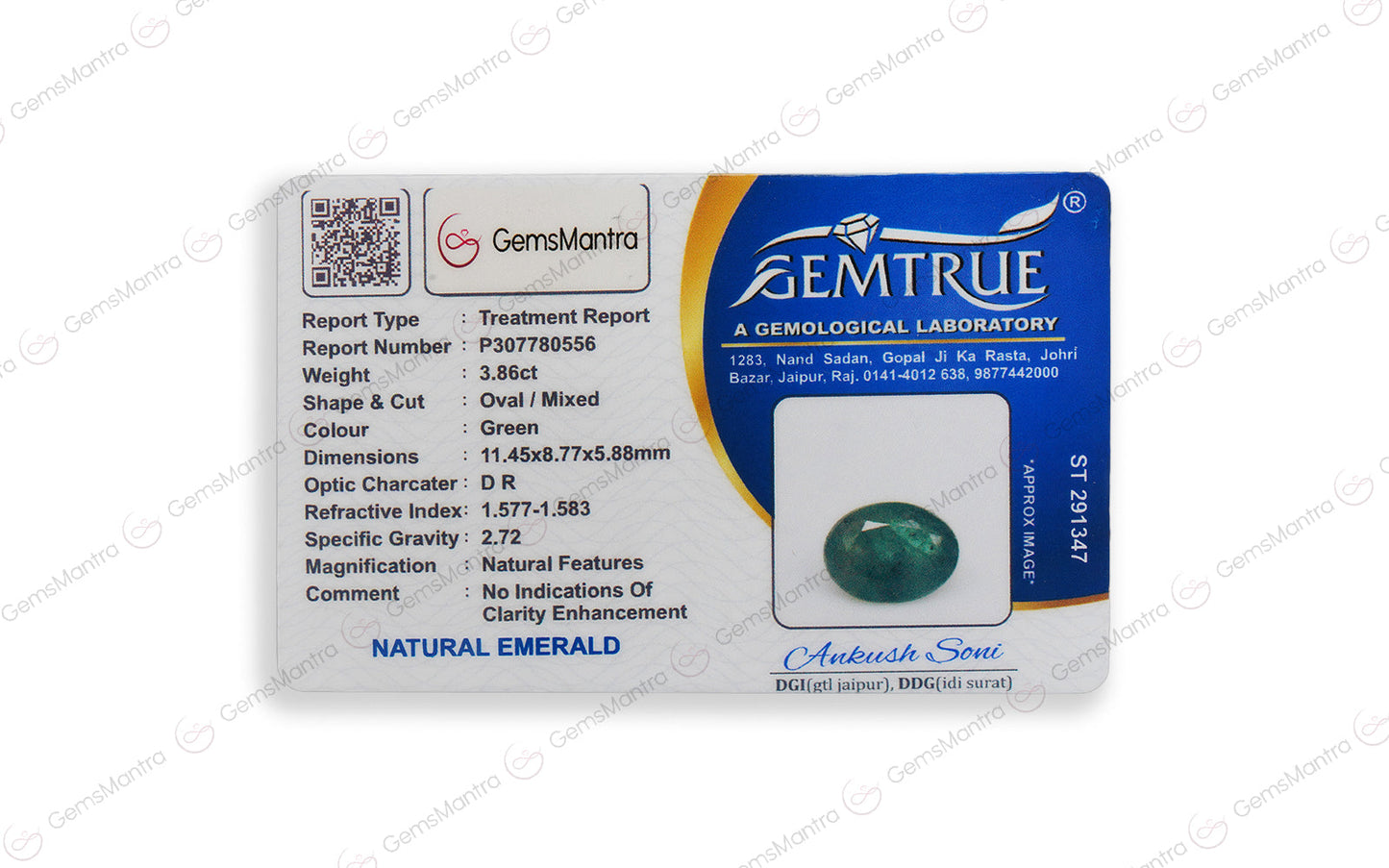 Emerald - 3.86 Carats