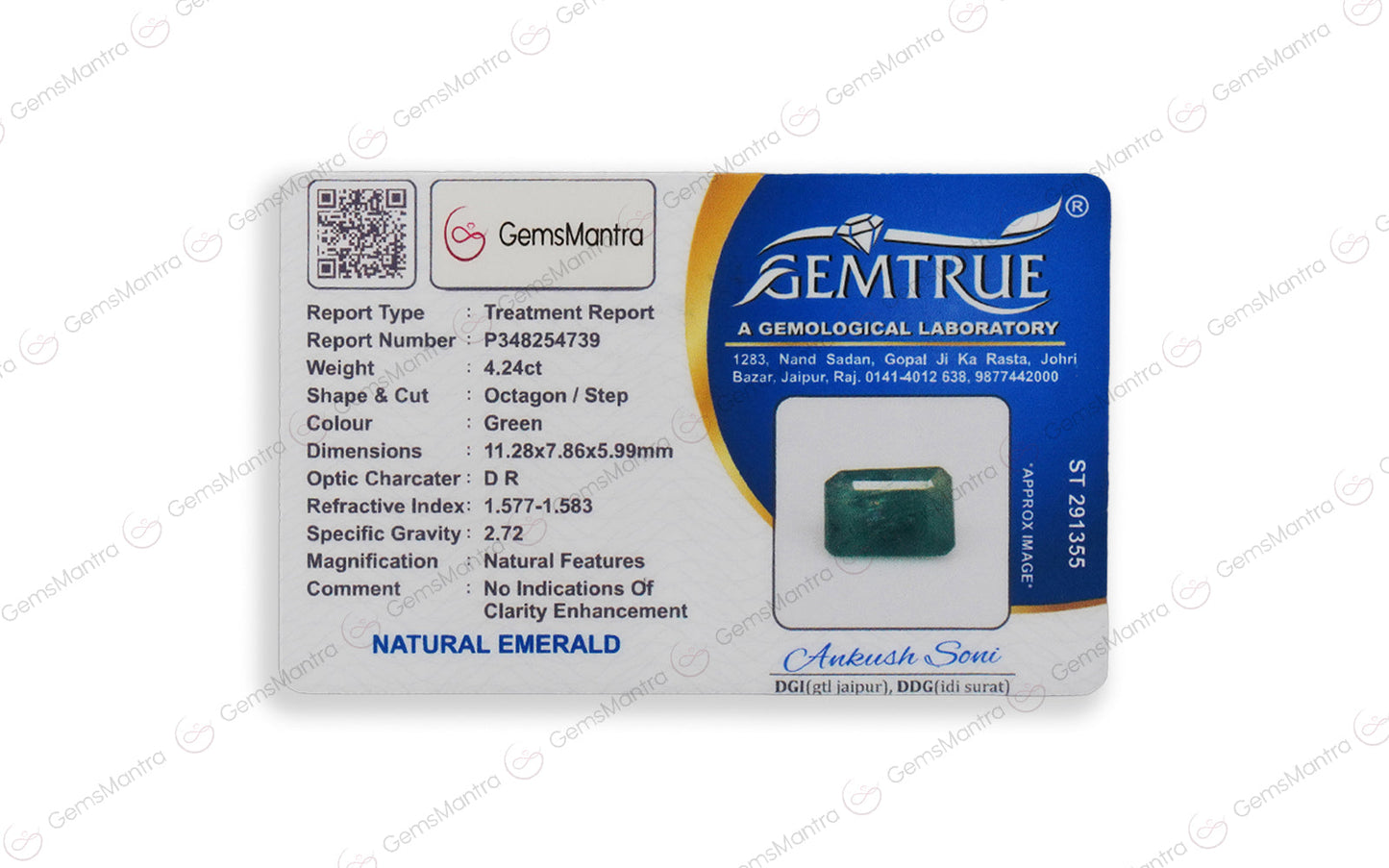 Emerald - 4.24 Carats