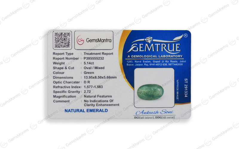 Emerald - 5.14 Carats
