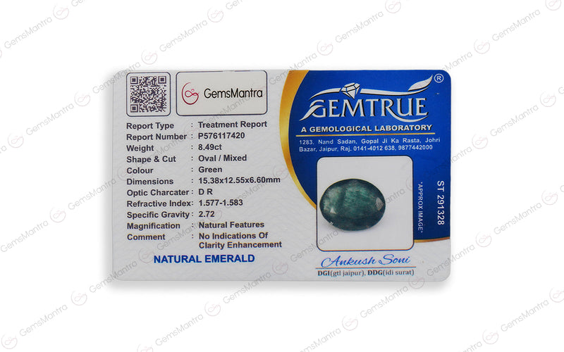 Emerald - 8.49 Carats