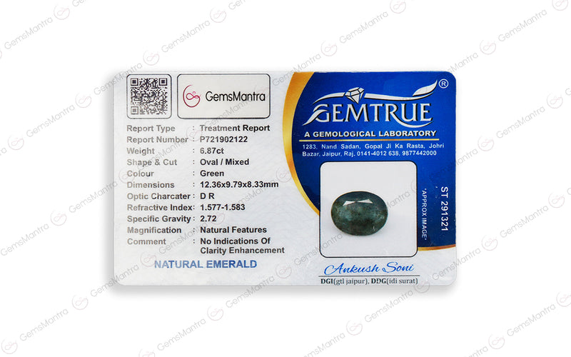 Emerald - 6.87 Carats