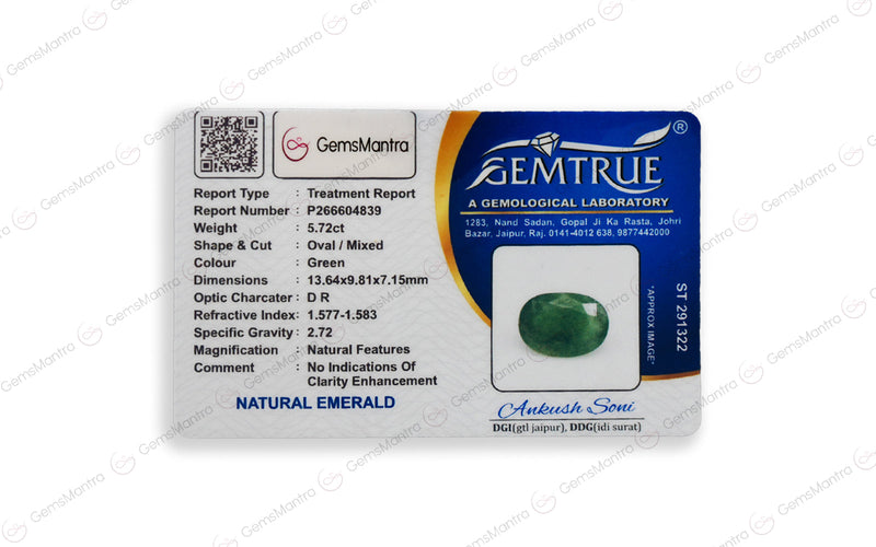 Emerald - 5.72 Carats