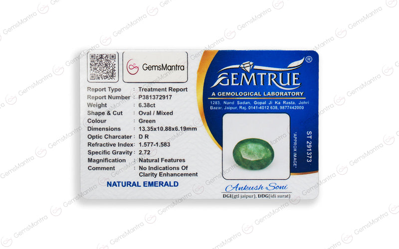 Emerald - 6.38 Carats