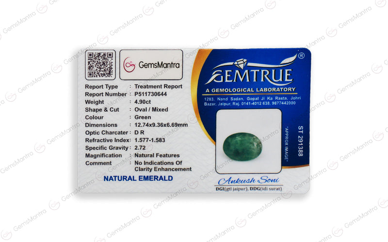 Emerald - 4.9 Carats