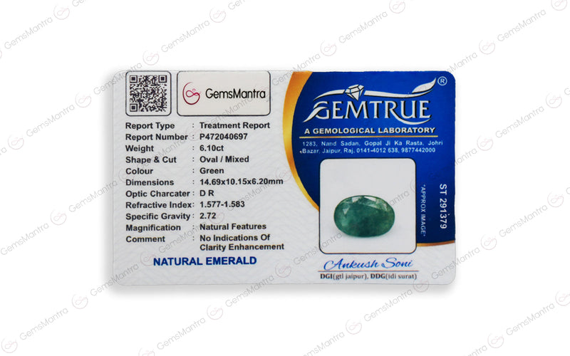 Emerald - 6.1 Carats