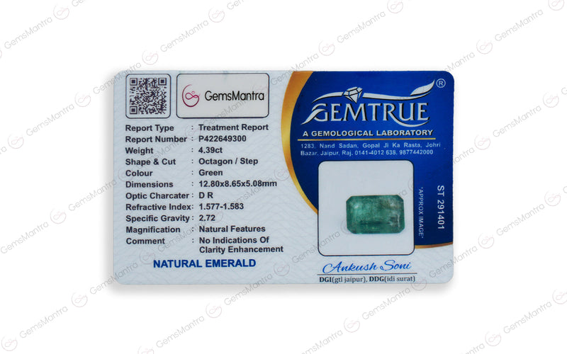 Emerald - 4.39 Carats