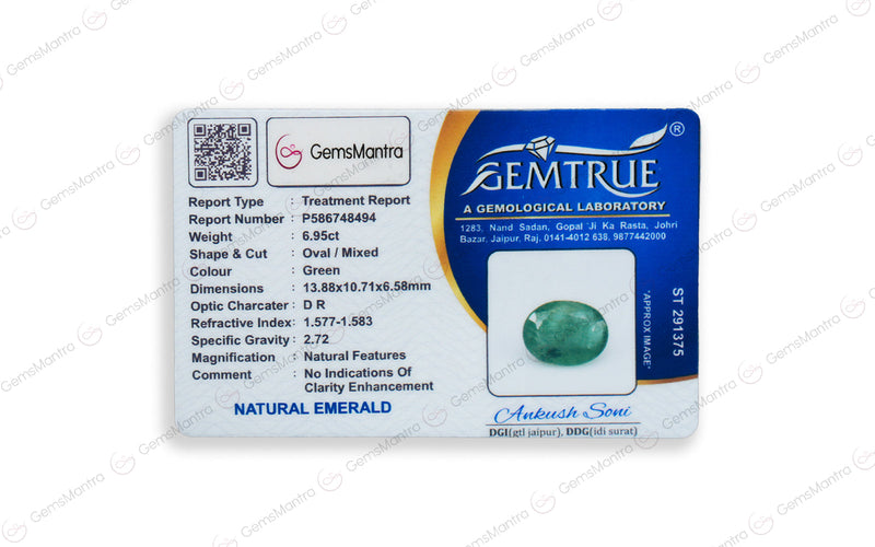 Emerald - 6.95 Carats