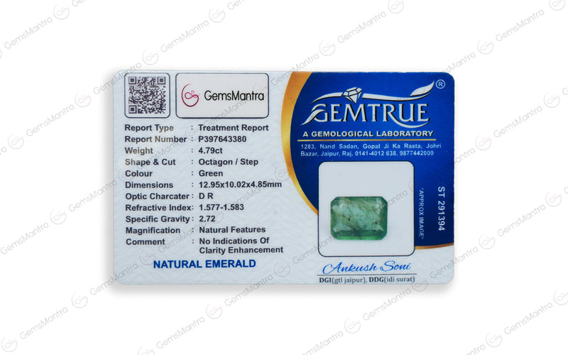 Emerald - 4.79 Carats