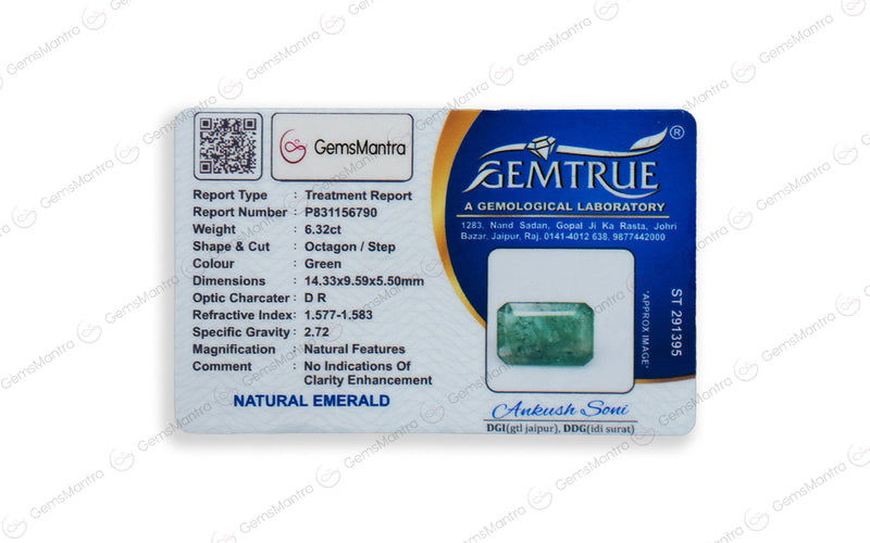 Emerald - 6.32 Carats