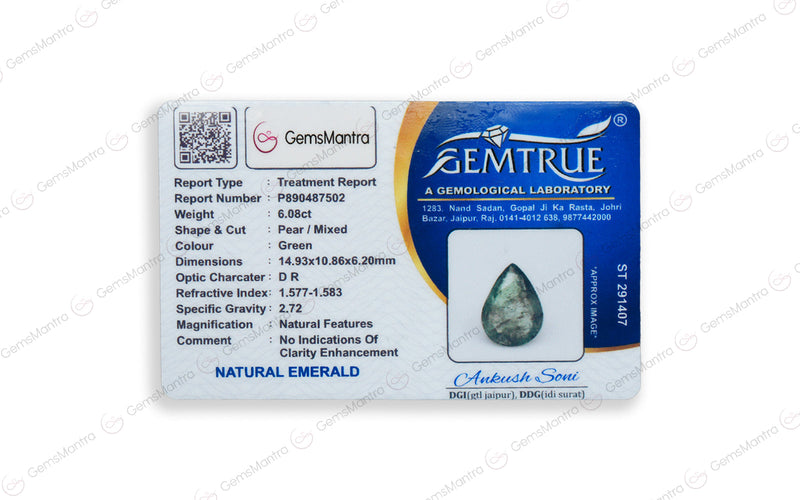 Emerald - 6.08 Carats