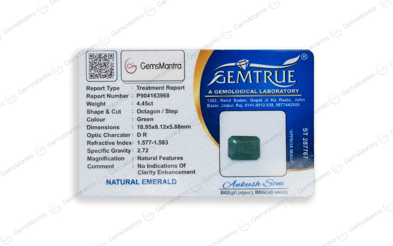 Emerald - 4.45 Carats
