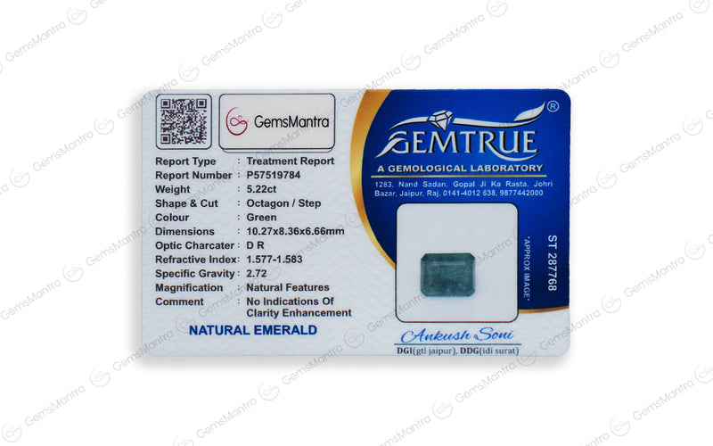 Emerald - 5.22 Carats