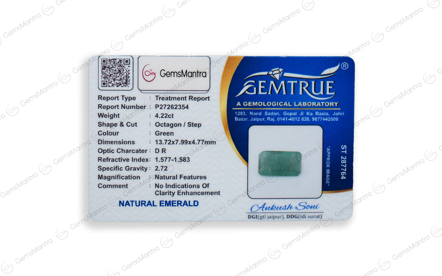 Emerald - 4.22 Carats