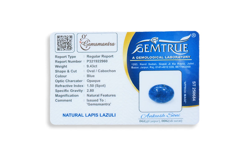 Lapis Lazuli - 9.43 Carats