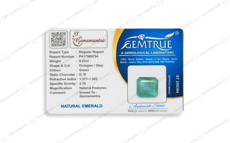 Emerald - 9.23 Carats