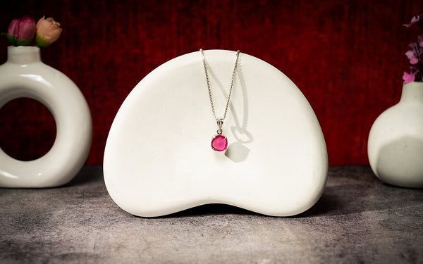 Glass Filled Ruby Pendant - 6.24 Carats