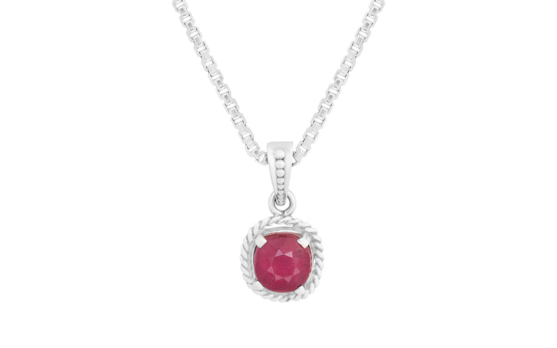 Glass Filled Ruby Pendant - 5.21 Carats