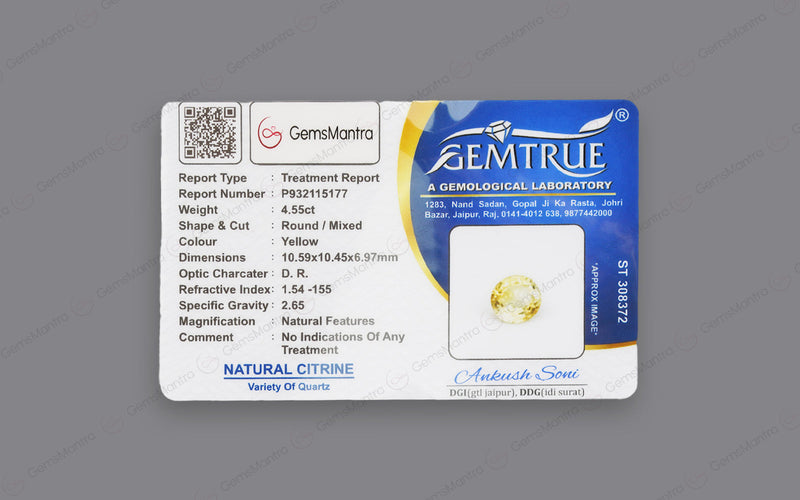 Citrine - 4.55 Carats