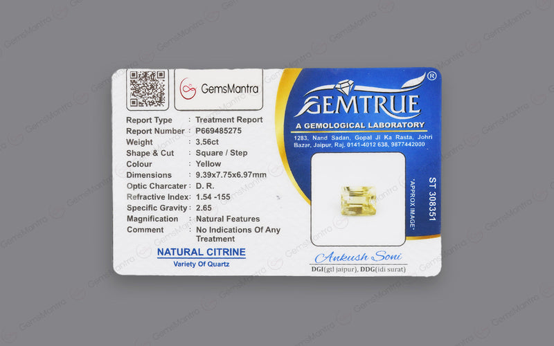 Citrine - 3.56 Carats