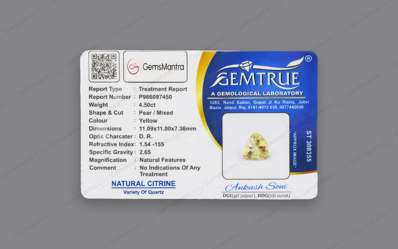 Citrine - 4.5 Carats