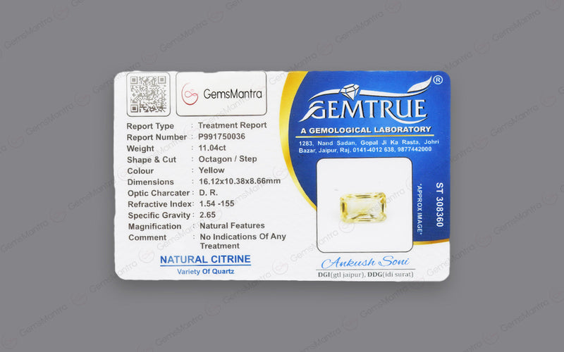 Citrine - 11.04 Carats