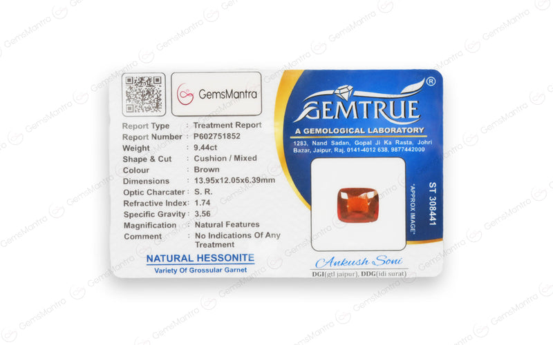 Hessonite - 9.44 Carats