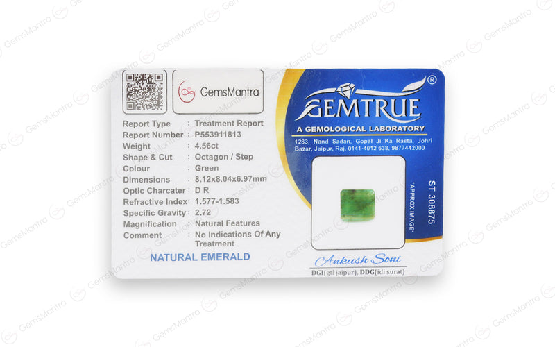 Emerald - 4.56 Carats