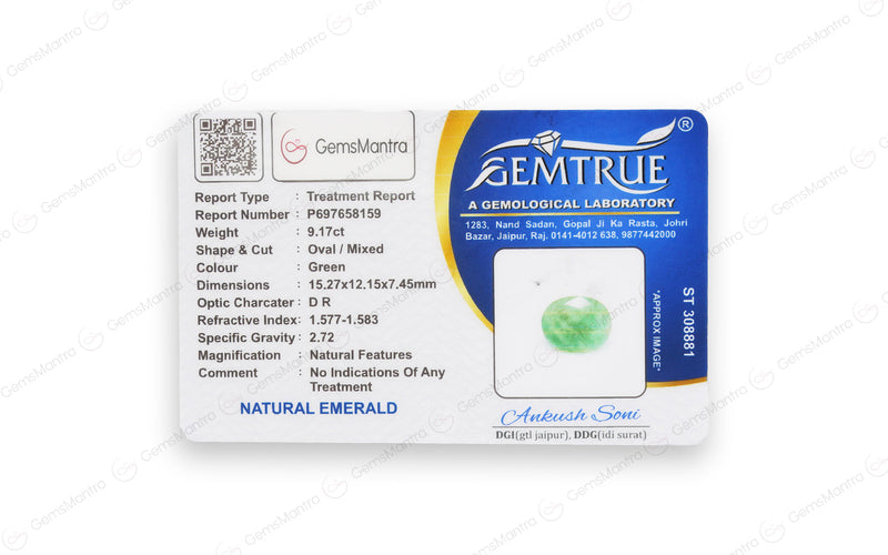 Emerald - 9.17 Carats