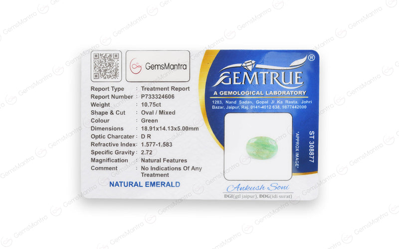 Emerald - 10.75 Carats