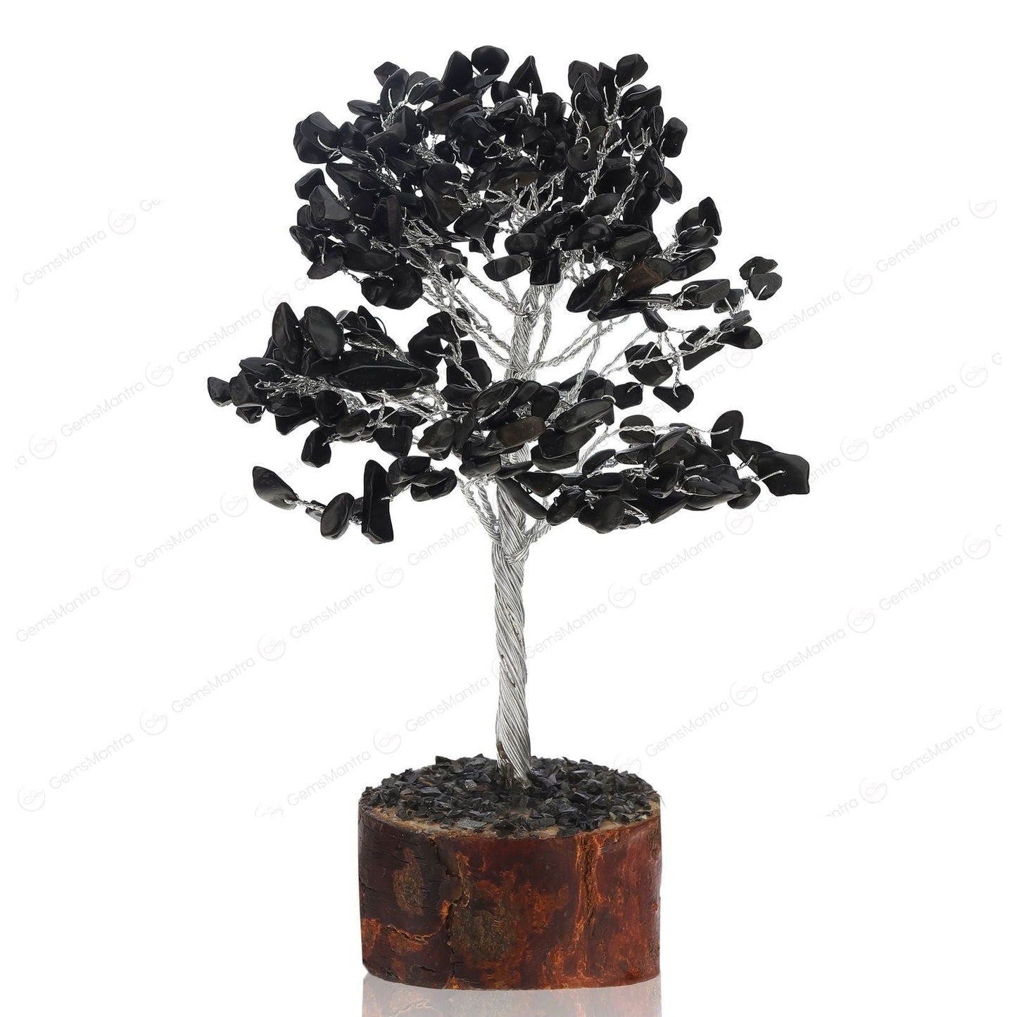Large Black Agate Crystal Tree