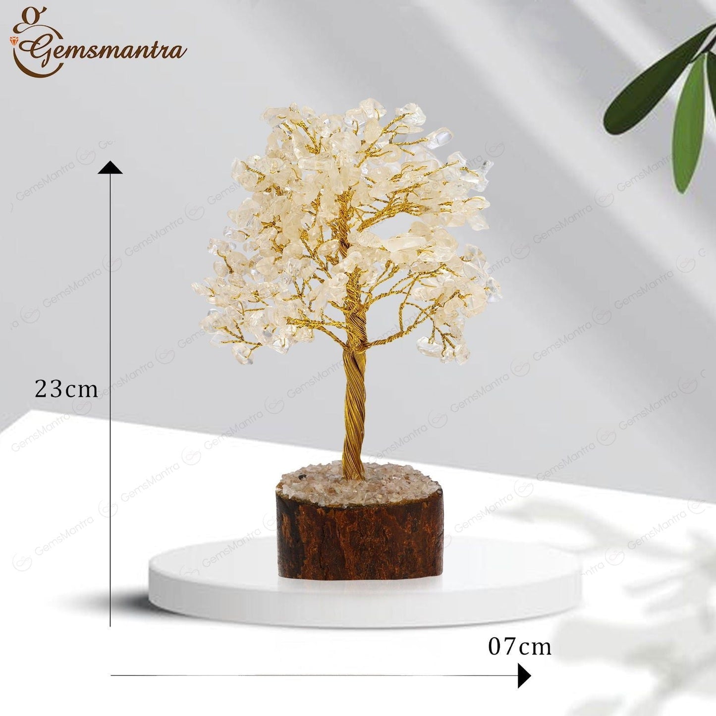 Large Crystal Quartz Tree