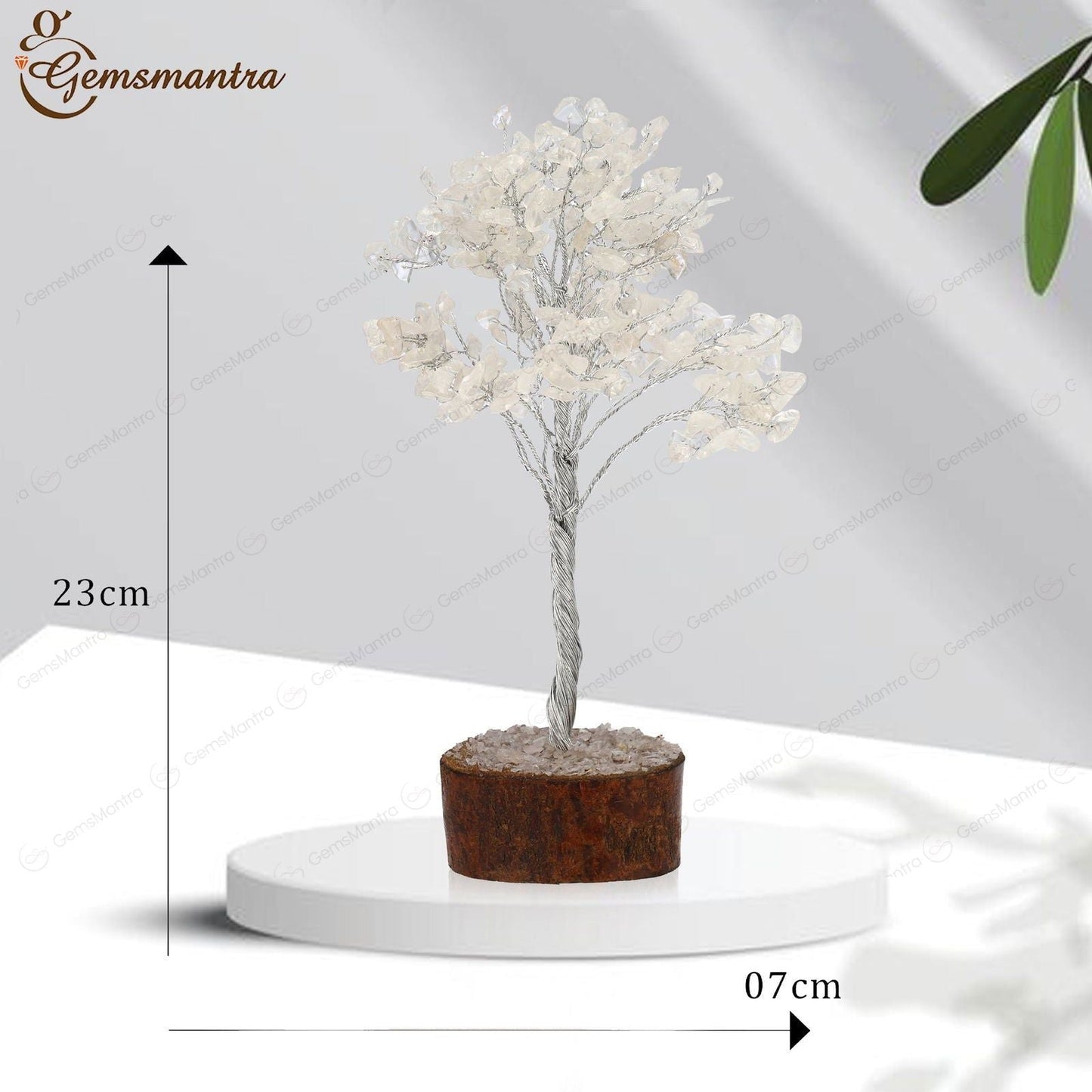 Large Crystal Quartz Tree