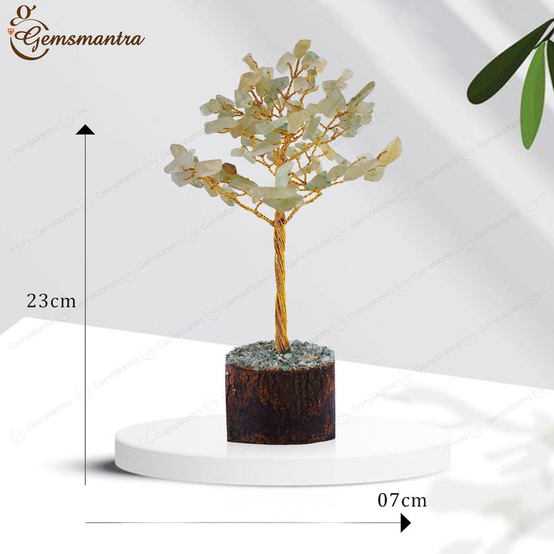 Large Green aventurine Crystal Tree