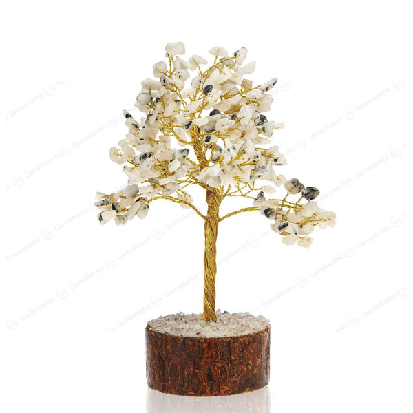 Large Rainbow Moonstone Crystal Tree