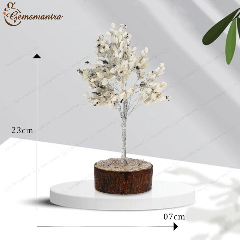 Large Rainbow Moonstone Crystal Tree