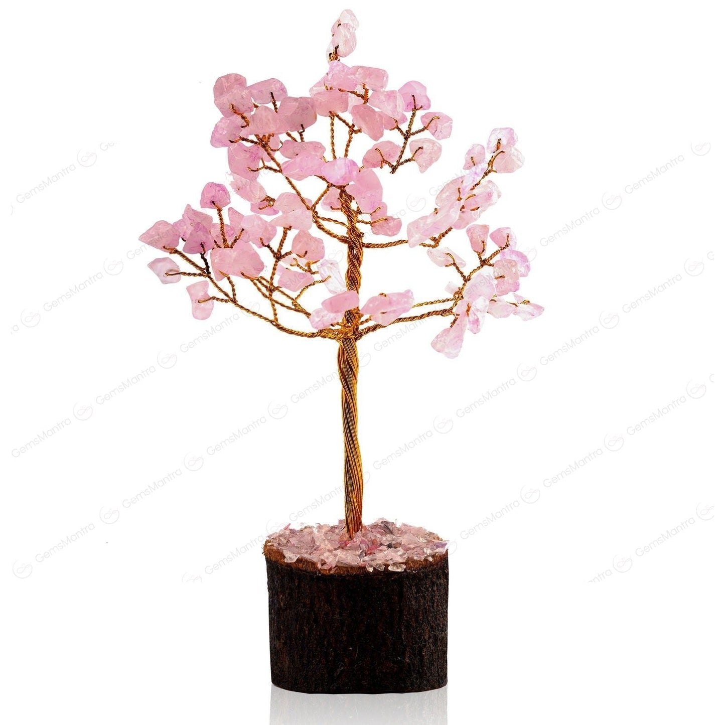 Large Rose-quartz Crystal Tree