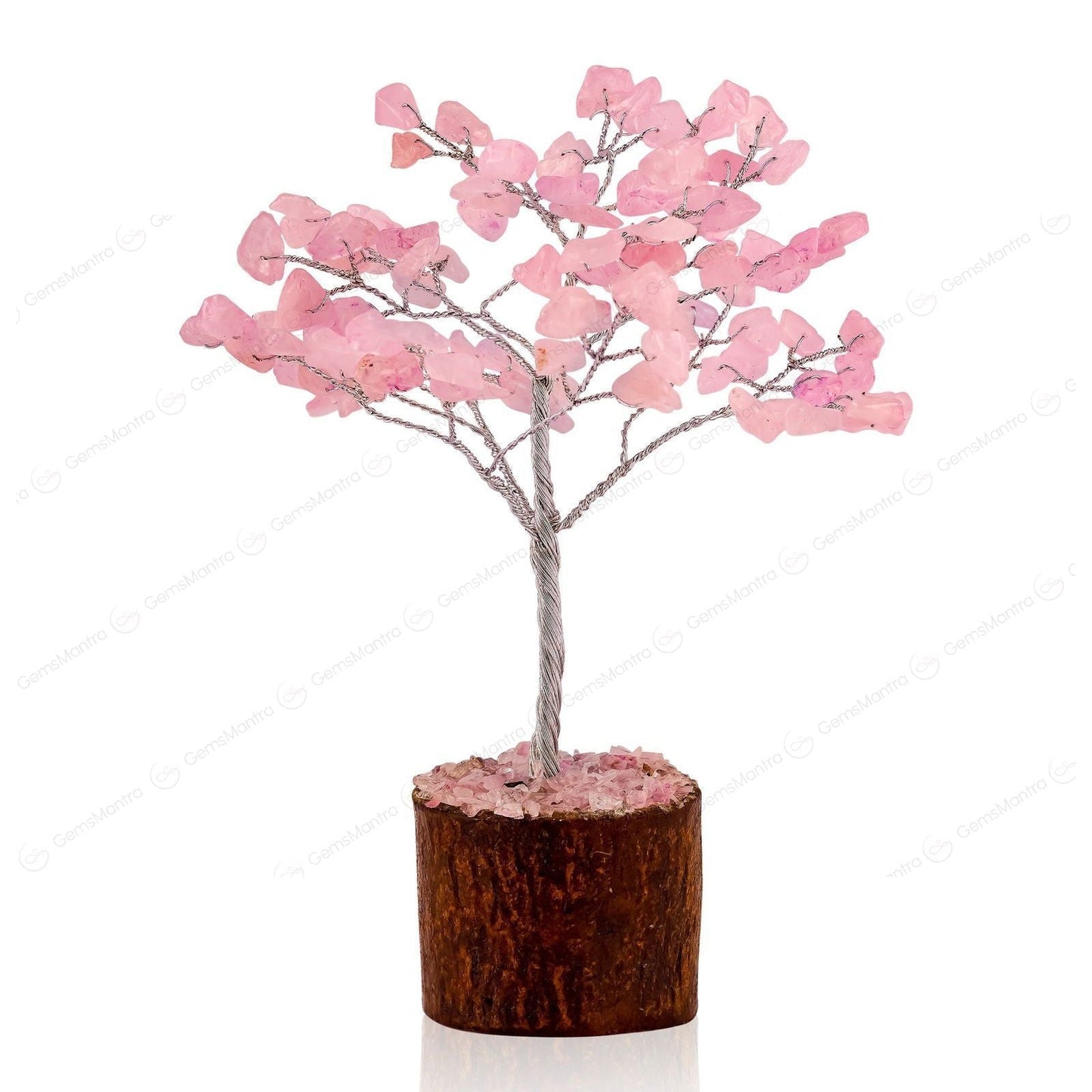 Large Rose-quartz Crystal Tree